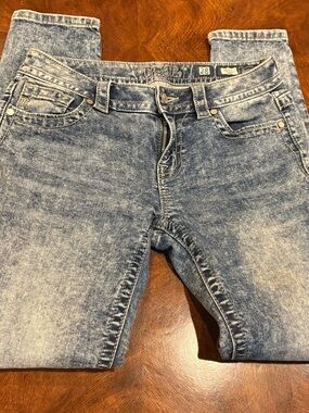 Miss Me Women Skinny Jeans - Light Wash Blue